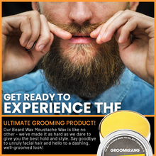 Load image into Gallery viewer, Groomarang Moustache Wax - Original &amp; Sandalwood (Available in 15ml &amp; 30ml)