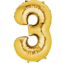 Load image into Gallery viewer, Giant Happy Birthday Number Balloons with Free Delivery!
