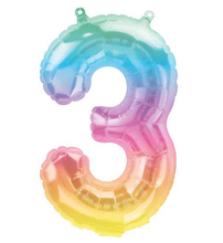 Load image into Gallery viewer, Giant Happy Birthday Number Balloons with Free Delivery!