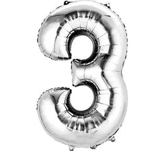 Load image into Gallery viewer, Giant Happy Birthday Number Balloons with Free Delivery!