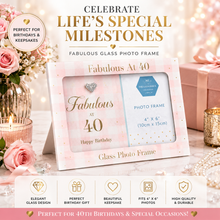 Load image into Gallery viewer, Birthday Milestone Photo Frames – 21, 40 &amp; 60 | 4" x 6" | The Leonardo Collection by Lesser &amp; Pavey