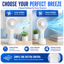 Load image into Gallery viewer, Oxycool Battery/ USB Powered Portable Handheld Fan
