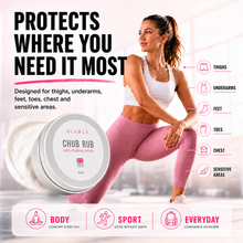 Load image into Gallery viewer, Glamza Chub Rub Anti Chafing Cream 50ml, 100ml &amp; 150ml - Enriched with Aloe Vera