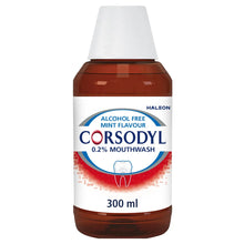 Load image into Gallery viewer, Corsodyl Mouthwash - Alcohol Free Mint Flavour 300ml
