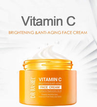 Load image into Gallery viewer, Dr Rashel Vitamin C Brightening &amp; Anti Aging Face Cream with Hyaluronic Acid - 50g Tub