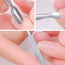 Load image into Gallery viewer, Gel Polish Nail Scraper with Triangle Head &amp; 2 in 1 Nail Scraper and Cuticle Pusher