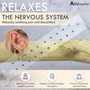 Acusoothe Ear Seeds For Acupressure and Acupuncture Massage Therapy - 20, 60 or  600 Pack!