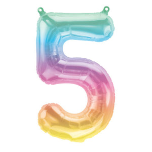 Giant Happy Birthday Number Balloons with Free Delivery!