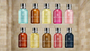 Molton Brown 10pc Stocking Filler Bath &amp; Shower Gel Gift Set With 5pc Mystery Option