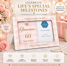 Load image into Gallery viewer, Birthday Milestone Photo Frames – 21, 40 &amp; 60 | 4" x 6" | The Leonardo Collection by Lesser &amp; Pavey