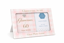 Load image into Gallery viewer, Birthday Milestone Photo Frames – 21, 40 &amp; 60 | 4" x 6" | The Leonardo Collection by Lesser &amp; Pavey