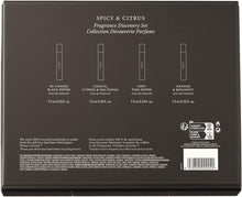 Load image into Gallery viewer, Molton Brown Spicy and Citrus Fragrance - 4pc Discovery Set