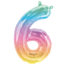 Load image into Gallery viewer, Giant Happy Birthday Number Balloons with Free Delivery!