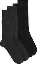 Load image into Gallery viewer, Hugo Boss Gift Set - 2 Pairs Mens Socks UK SIZE 6-11 (Grey and Black) with Thermal Mug