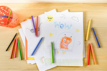 Load image into Gallery viewer, BIC Kids Plastidecor Crayons Assorted Colours - Wallet of 24 - Stationery