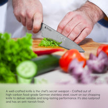 Load image into Gallery viewer, Spaceify 8 inch Chef Knife with a Knife Protector