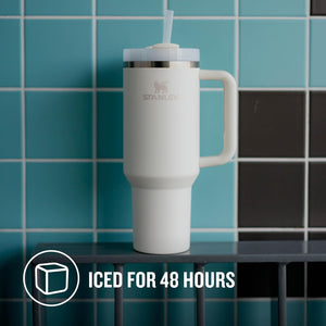 Stanley Quencher® H2.0 FlowState™ Tumbler 1.2L – Recycled Stainless Steel – Free UK Delivery