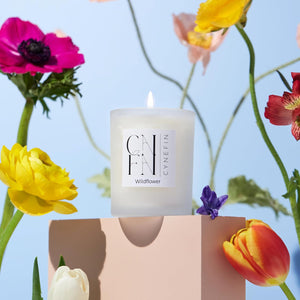 CFNN Fresh & Floral Scented Candle Gift Set – 100% Coconut Wax -3 x 100g