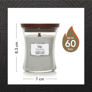 WoodWick Fireside Hour Glass Candle