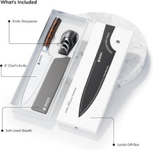 Load image into Gallery viewer, Spaceify 8 inch Chef Knife with a Knife Protector