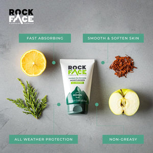 Rock Face All Weather Moisturiser 100ml – Citrus Fresh, Non-Greasy – Free UK Delivery!