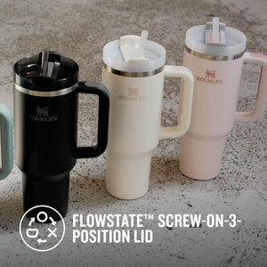 Stanley Quencher® H2.0 FlowState™ Tumbler 1.2L – Recycled Stainless Steel – Free UK Delivery
