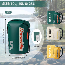 Load image into Gallery viewer, Naturehike Dry Bag Waterproof Sack with Long Adjustable Strap for Kayaking, Fishing, Swimming, Snowboarding