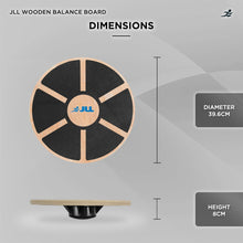 Load image into Gallery viewer, JLL Wooden Balance Board
