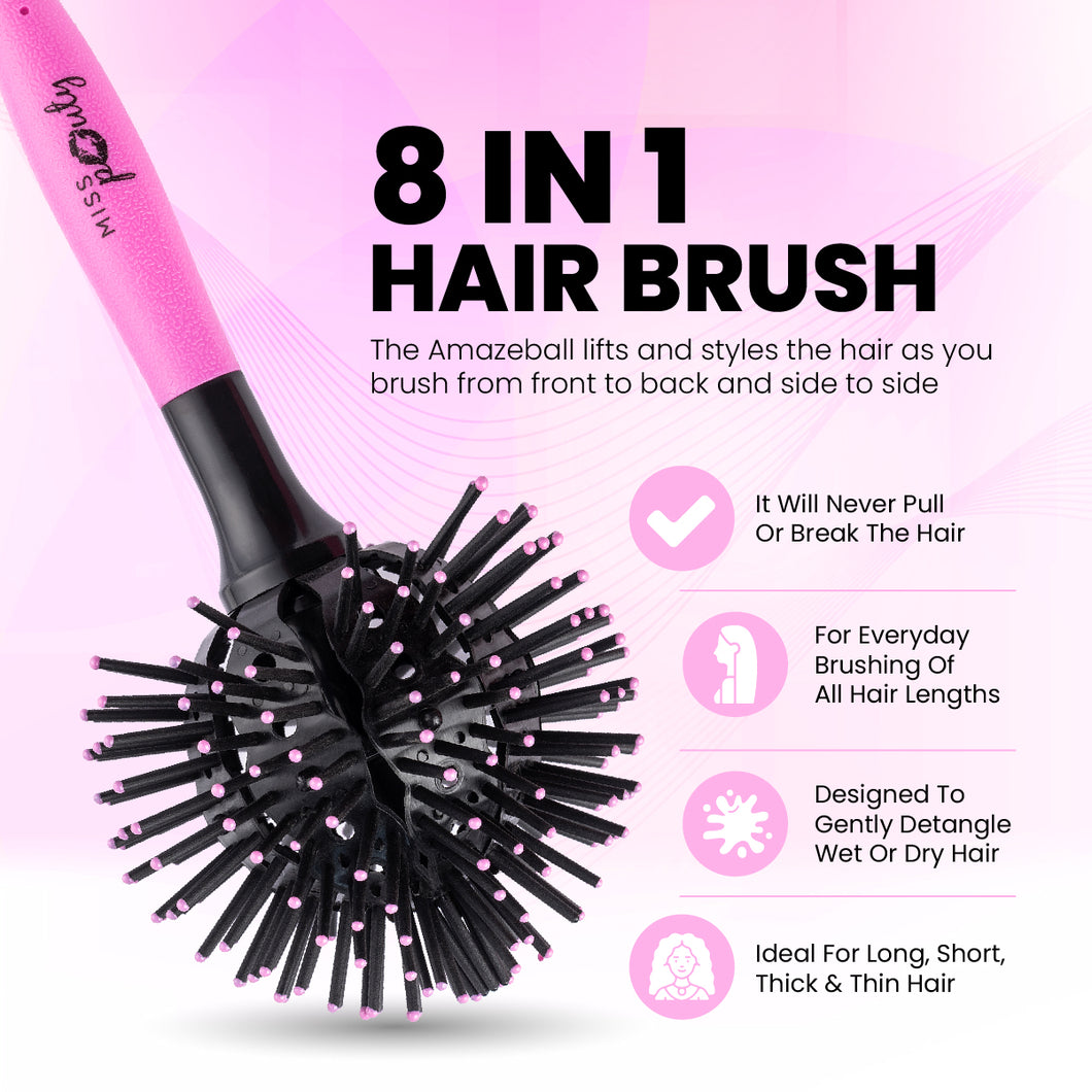 Amazeball 8 in 1 Hair Brush