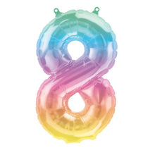 Load image into Gallery viewer, Giant Happy Birthday Number Balloons with Free Delivery!