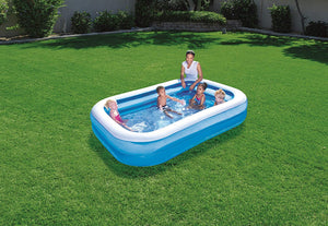 Bestway Family Garden Paddling Pool  8.5ft x 5.7ft x 51cm - 103" x 69" x 20"