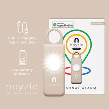Load image into Gallery viewer, Noyzie ‘Locate’ Personal Safety Alarm with Apple ‘Find My’ Integration – 130dB Siren, Rechargeable, Bluetooth Key Finder