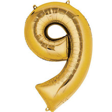 Load image into Gallery viewer, Giant Happy Birthday Number Balloons with Free Delivery!