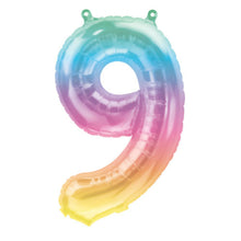 Load image into Gallery viewer, Giant Happy Birthday Number Balloons with Free Delivery!