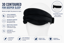 Load image into Gallery viewer, Acusoothe 3D Soft Padded Sleeping Mask – Ultimate Comfort for Better Sleep