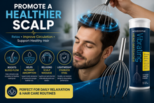 Load image into Gallery viewer, AcuSoothe Vibrating Head Massager – Electric Scalp Massager for Hair Growth, Stress Relief &amp; Relaxation