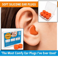 Load image into Gallery viewer, The Acusnore Soft Silicone Ear Plugs for Better Sleep - 6 Pack