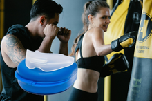 Load image into Gallery viewer, Acusnore Sports Gum Shield – Self-Moulding, Protective, Blue Carry Case – Free UK Delivery!