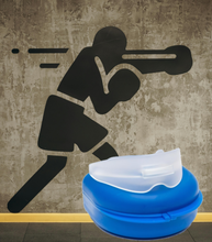 Load image into Gallery viewer, Acusnore Sports Gum Shield – Self-Moulding, Protective, Blue Carry Case – Free UK Delivery!