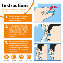 Load image into Gallery viewer, Acusnore High Strength Ear Defenders - 20 Pack!
