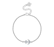 Load image into Gallery viewer, Diamond Style London - Anchor Anklet (Item code: Anchoranklet)
