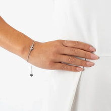 Load image into Gallery viewer, Diamond Style London - Anchor Bracelet in Rhodium Plating (Item code: Anchorbra)