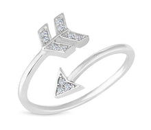 Load image into Gallery viewer, Diamond Style London - Arrow Ring (Item code: Arrowring)