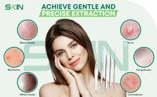 Load image into Gallery viewer, Skinapeel 5pc Blackhead and Blemish Removal Kit With Mirror and Case