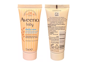 Aveeno Baby Daily Care Moisturising Lotion 15ml – Travel-Size Gentle Care for Delicate Skin – Free UK Delivery