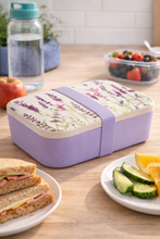 Load image into Gallery viewer, Butterfly Garden Eco Bamboo Lunch Box – The Leonardo Collection