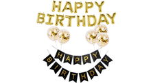 Load image into Gallery viewer, Large Happy Birthday Banner, Balloons and Banner Sets!