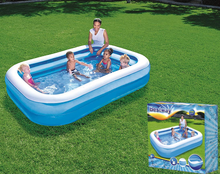 Load image into Gallery viewer, Bestway Family Garden Paddling Pool  8.5ft x 5.7ft x 51cm - 103" x 69" x 20"