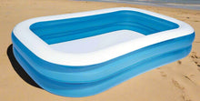 Load image into Gallery viewer, Bestway Family Garden Paddling Pool  8.5ft x 5.7ft x 51cm - 103" x 69" x 20"