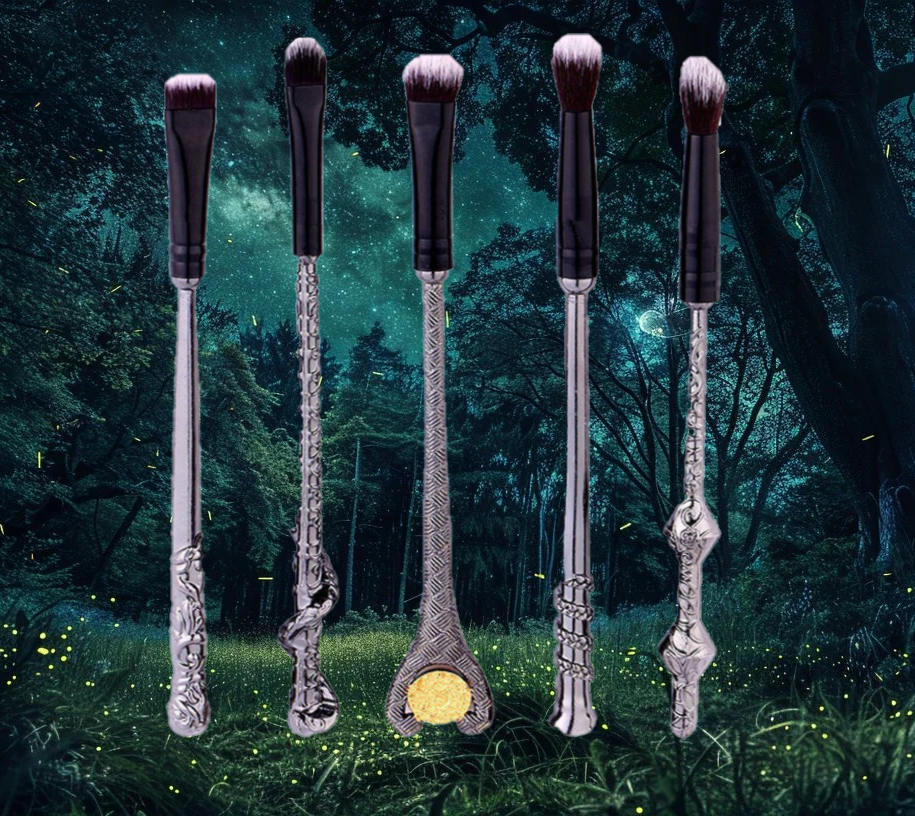 Harry Potter Inspired Makeup Brush Sets - 3 Designs